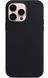 Чехол Leather Case with Magsafe для Apple iPhone 14 Pro Black AAA