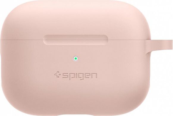 Чехол силиконовый Spigen Original Silicone Fit для Airpods Pro розовый Pink фото