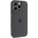 Чохол Silicone Case Full Camera Protective AA для Apple iPhone 12 Pro Dark Gray