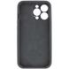 Чохол Silicone Case Full Camera Protective AA для Apple iPhone 13 Pro Max Dark Gray