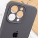 Чехол Silicone Case Full Camera Protective AA для Apple iPhone 13 Pro Max Dark Gray