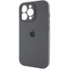 Чехол Silicone Case Full Camera Protective AA для Apple iPhone 13 Pro Max Dark Gray