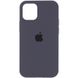 Чехол Silicone Case Full Protective AA для Apple iPhone 15 Dark Grey