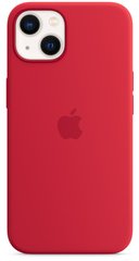 Чохол Silicone Case with Magsafe для iPhone 13 Red AAA фото