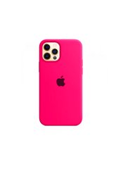 Чехол силиконовый soft-touch ARM Silicone Case для iPhone 12/12 Pro розовый Barbie Pink фото