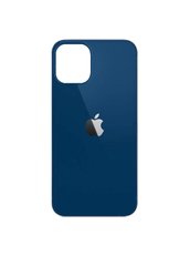 Защитное стекло для iPhone 12 Pro Max CAA глянцевое на заднюю панель синее Blue фото