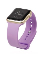 Ремешок Sport Band для Apple Watch 42/44mm силиконовый фиолетовый спортивный size(s) ARM Series 6 5 4 3 2 1 Pale Purple фото