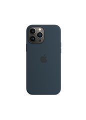 Чохол силіконовий soft-touch Apple Silicone case для iPhone 13 Pro Max синій Whirlpool Blue фото