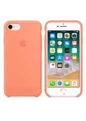 Чохол силіконовий soft-touch Apple Silicone Case для iPhone 7/8 / SE (2020) помаранчевий Peach фото