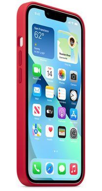 Чехол Silicone Case with Magsafe для Apple iPhone 13 Clover AAA фото