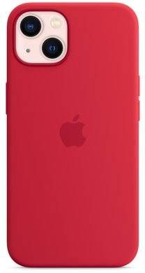 Чохол Silicone Case with Magsafe для iPhone 13 Red AAA фото