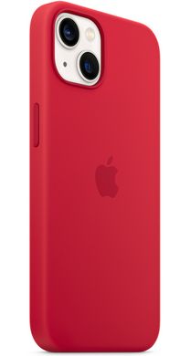 Чохол Silicone Case with Magsafe для iPhone 13 Red AAA фото