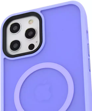 Чохол WAVE Matte Insane Case with MagSafe iPhone 12 Pro Max Dark purple фото