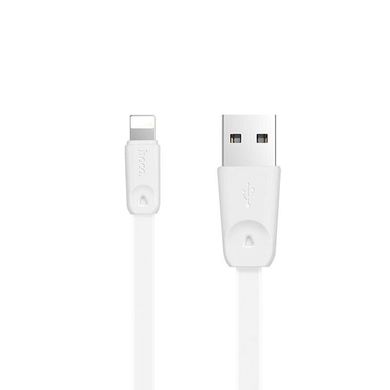 Кабель Lightning to USB Hoco X9 1 метр белый White фото