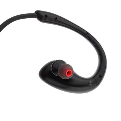 Навушники бездротові вкладиші Awei A885 Sport Bluetooth з мікрофоном чорні Black фото