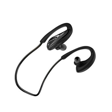 Навушники бездротові вкладиші Awei A885 Sport Bluetooth з мікрофоном чорні Black фото