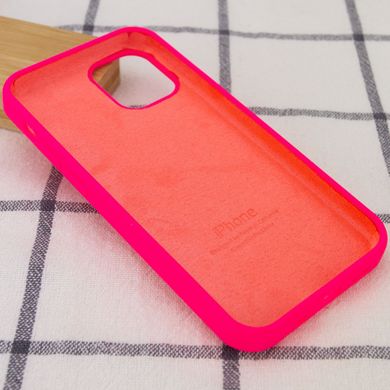 Чохол Silicone Case Full Protective AA для Apple iPhone 12/12 Pro Barbie Pink фото