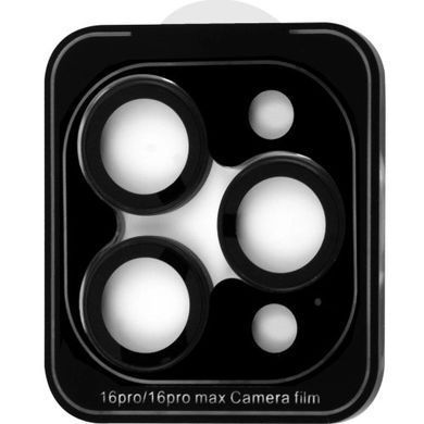 Захисне скло 3D Camera Lens glass для iPhone 16 Pro/16 Pro Max White Titanium фото