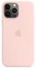 Чехол Silicone Case with Magsafe для iPhone 13 Pro Chalk Pink AAA