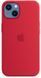 Чехол Silicone Case with Magsafe для Apple iPhone 13 Red AAA
