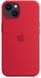 Чехол Silicone Case with Magsafe для Apple iPhone 13 Red AAA
