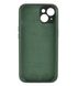 Чехол Silicone Case Full Camera Protective (AA) для Apple iPhone 13 (Зелёный / Cyprus Green)