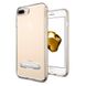 Чохол протиударний SGP A quality Crystal Hybrid з підставкою для iPhone 7 Plus / 8 Plus прозорий Gold фото
