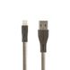 USB Cable Remax (OR) Full Speed Pro RC-090i Lightning Black 1m