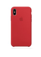 Чохол силіконовий soft-touch RCI Silicone case для iPhone Xs Max червоний (PRODUCT) Red фото