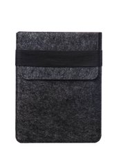 Войлочный чехол-конверт для iPad 10.5 вертикальный чёрный Black фото