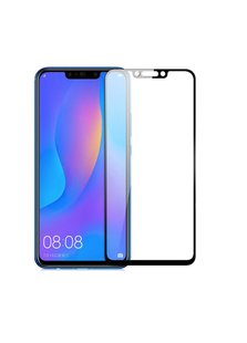 Защитное стекло 3D для Huawei P Smart+ (black) фото