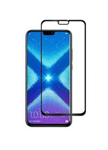 Защитное стекло с рамкой для Huawei Honor 8X Black фото