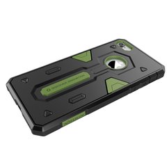 Чохол протиударний Nillkin Defender II Case для iPhone 7/8 / SE чорний ТПУ + пластик Green фото
