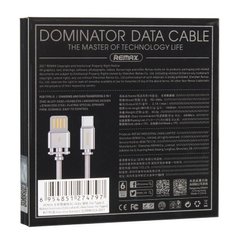 USB Cable Remax (OR) Dominator Fast Char RC-064a Type-C Silver 1m фото