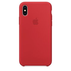 Чохол силіконовий soft-touch ARM Silicone case для iPhone X / Xs червоний (PRODUCT) Red фото