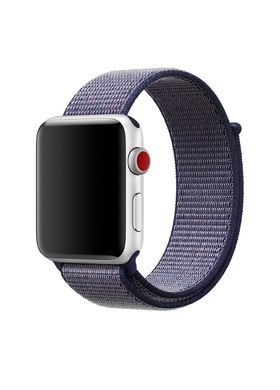 Ремешок Sport Loop для Apple Watch 42/44mm нейлоновый синий спортивный ARM Series 5 4 3 2 1 Midnight blue фото