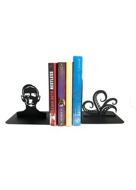 Тримач для металевих книг MetalHomeLab Лавкрафт тентаклі чорний Black фото