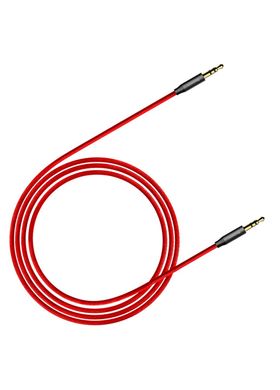 Кабель Baseus Audio Cable AUX 3.5mm Jack M30 Yiven 1m Red (CAM30-B91) фото