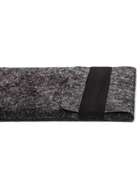 Повстяний чохол-конверт для iPad 10.5 вертикальний чорний Black фото