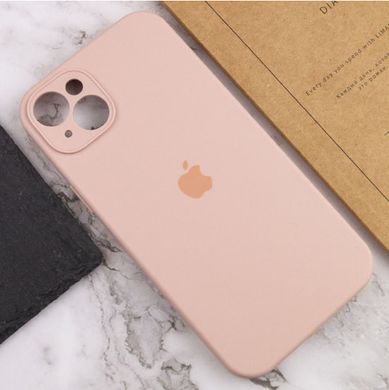 Чохол Silicone Case Full Camera Protective (AA) для Apple iPhone 13 (Рожевий / Pink Sand) фото