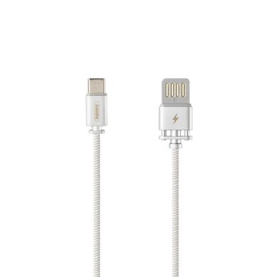 USB Cable Remax (OR) Dominator Fast Char RC-064a Type-C Silver 1m фото