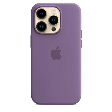 Чохол Silicone Case with Magsafe для Apple iPhone 14 Pro Max Elderberry AAA фото