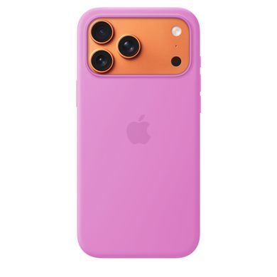 Чохол Silicone Case with MagSafe для Apple iPhone 17 Pro Max Bright Guava AAA фото