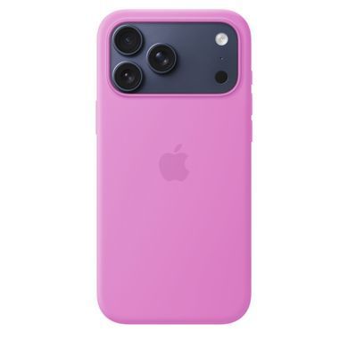 Чохол Silicone Case with MagSafe для Apple iPhone 17 Pro Max Bright Guava AAA фото