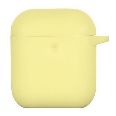 Чехол Silicone Case with Carabiner для Apple AirPods 1/2 Orange фото