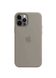 Чохол силіконовий soft-touch ARM Silicone Case для iPhone 12/12 Pro сірий Pebble фото