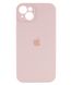Чехол Silicone Case Full Camera Protective (AA) для Apple iPhone 13 (Розовый / Pink Sand)