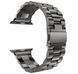 Ремешок Stainless Stee для Apple Watch 38/40mm металлический черный ARM Series 6 5 4 3 2 1 Black