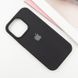 Чехол Silicone Case Full Protective AA для Apple iPhone 15 Black