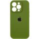 Чехол Silicone Case Full Camera Protective AA для Apple iPhone 14 Pro Dark Olive